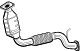 FONOS 28361 Catalytic Converter